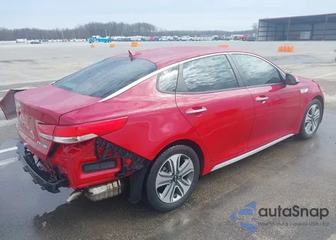 2018 Kia Optima Hybrid Ex from USA, damaged, VIN KNAGU4LE1J5022611